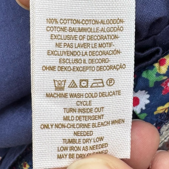 Free People Corinne denim and floral dress / 0 / Excellent condition - Picture 17 of 17